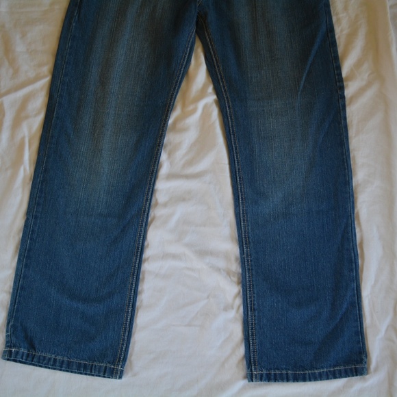 Mens 36 x 32 SP Collection Slim Straight Jeans BTS - Picture 3 of 8